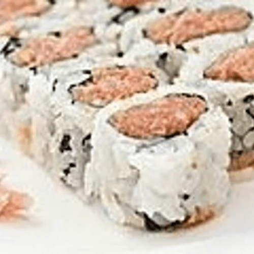 Spicy Crunch Tuna Roll.