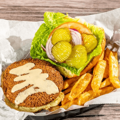 Falafel Veggie Burger