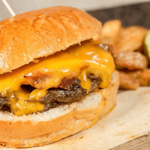 Fat Boy' Pizza Burger