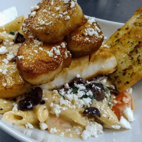 Mediterranean Scallops & Haddock