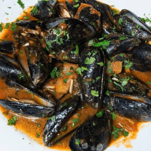 Mussels.