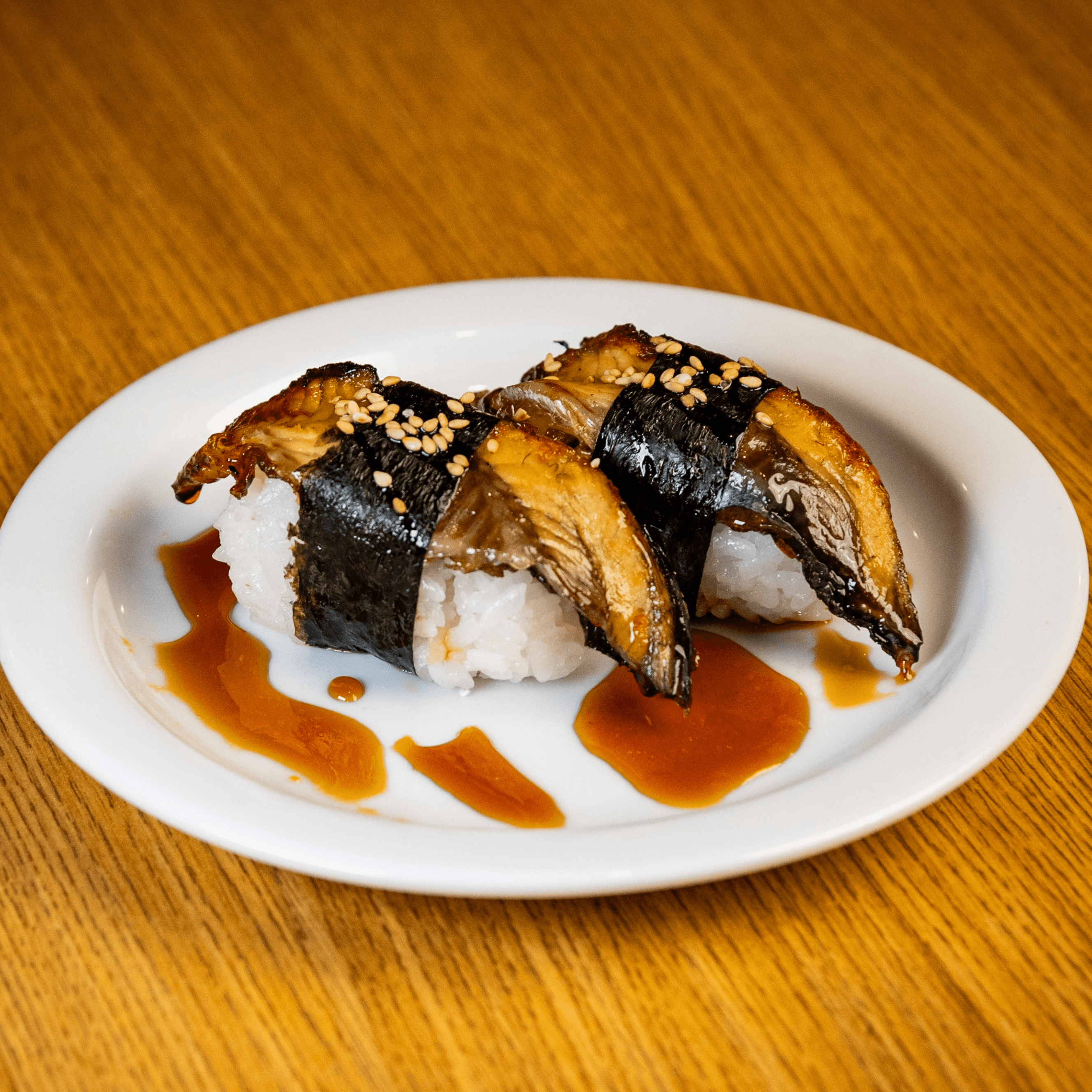 Fresh Water Eel Nigiri.