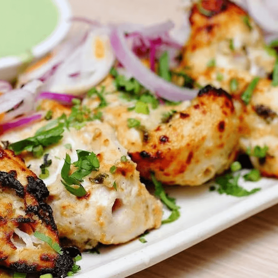 Chicken Malai Kabab.