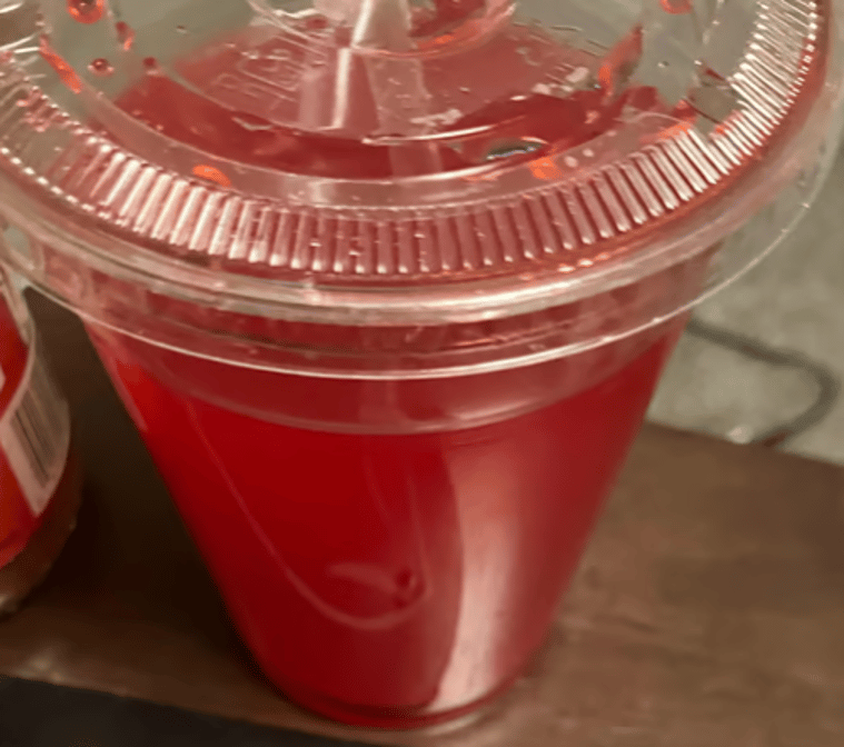 Fruit Punch (Red) Kool Aid.