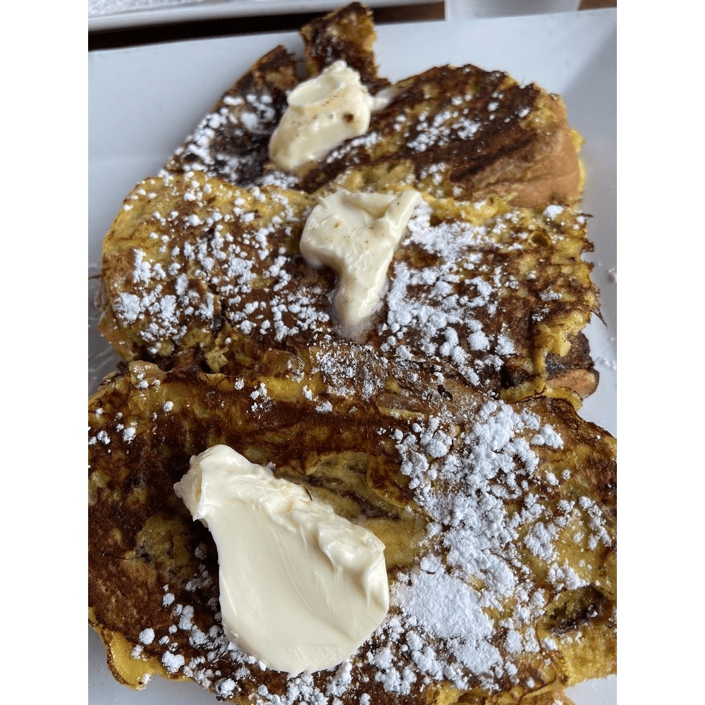Cinamon Bread French Toast.