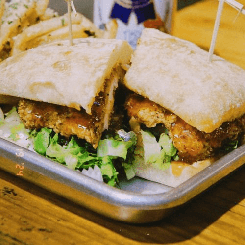 Hot Honey Ranch Sando.