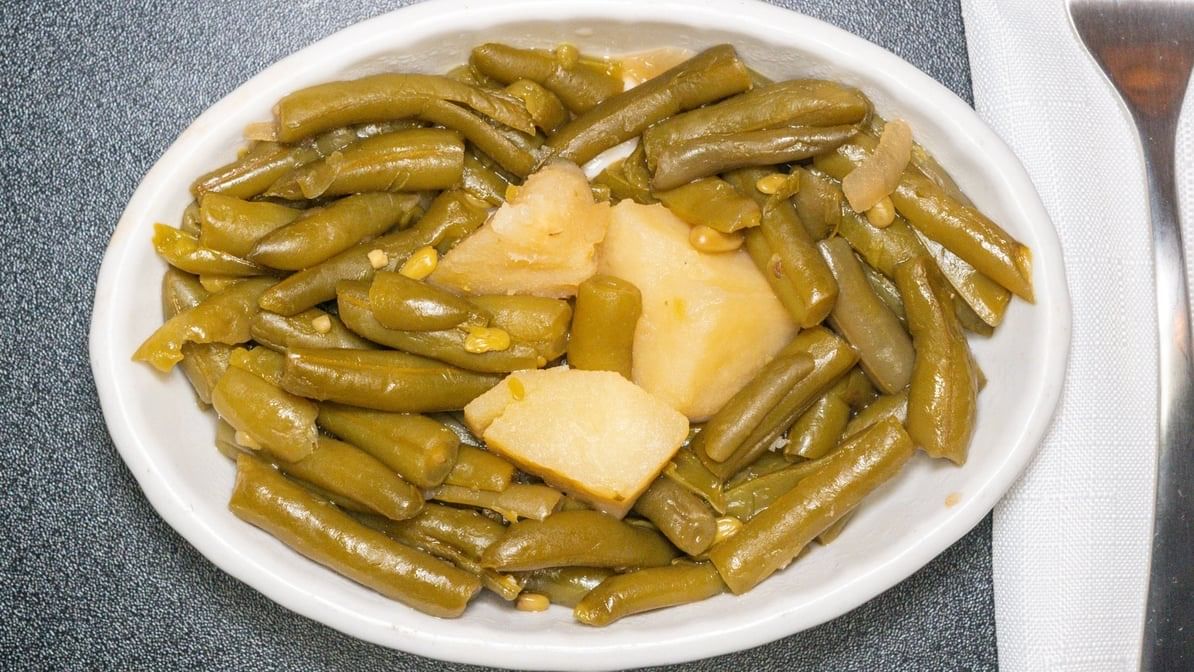 Green Beans with Potatoes.