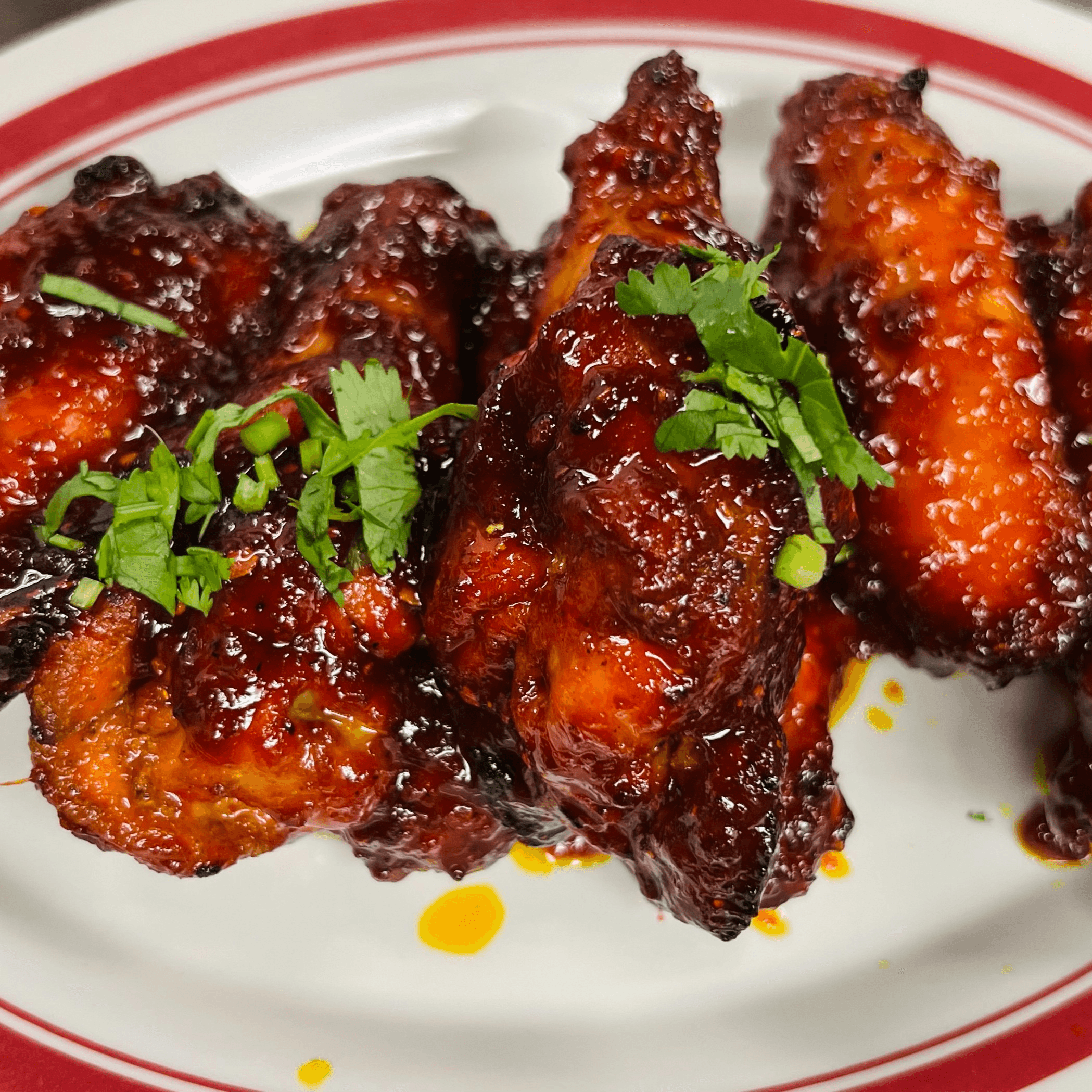 Lunch Tamarind Wings (4pc) (GF)/(DF).