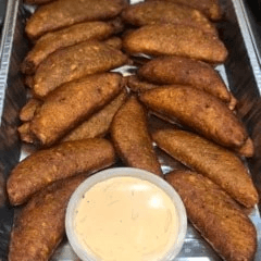 Mini Alcapurrias 1/2 Tray.