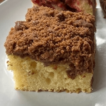 Cinnamon Crumb Cake.