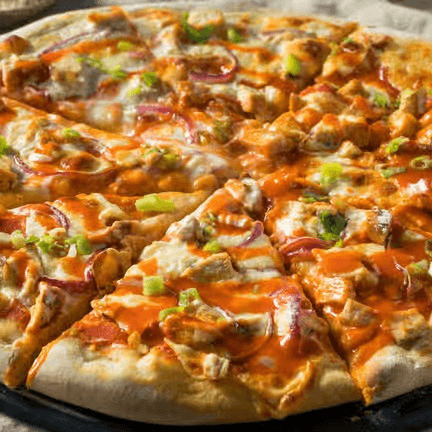 Buffalo Chicken Pizza.