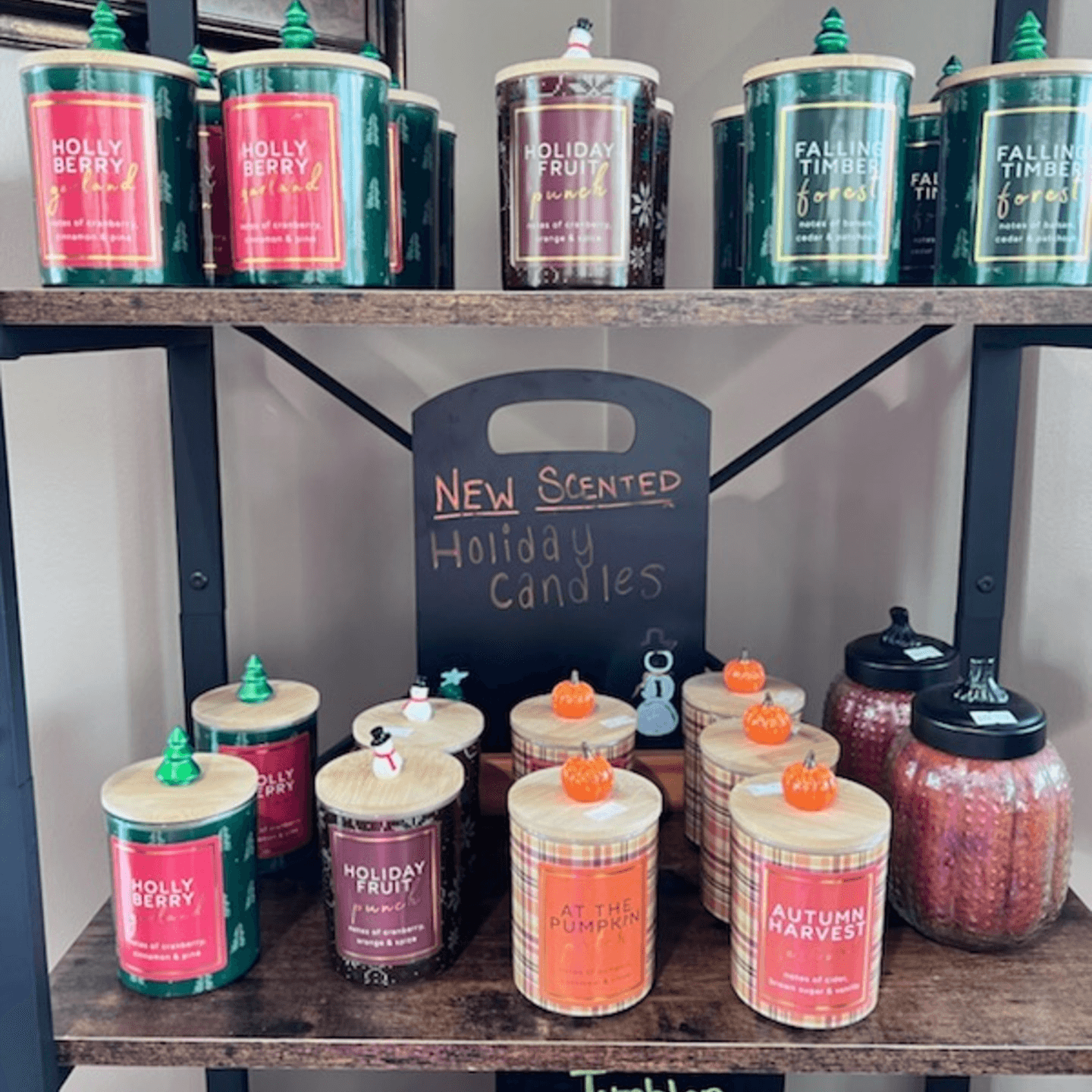Purchase Holiday Candles in Store