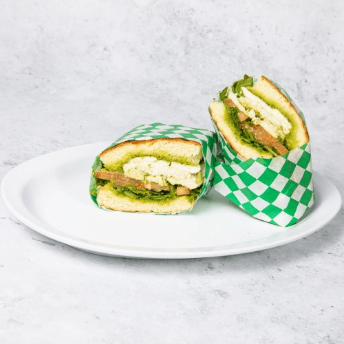 Pesto Chicken Panini Sandwich