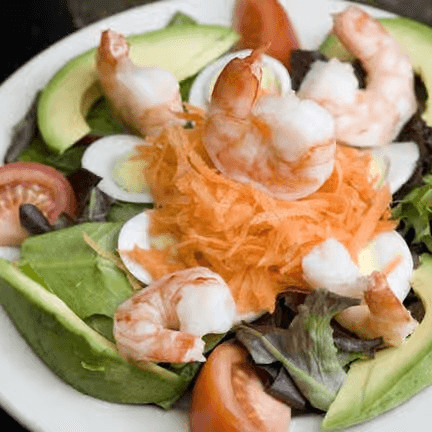 Ensalada De Camarones - Shrimp Salad.