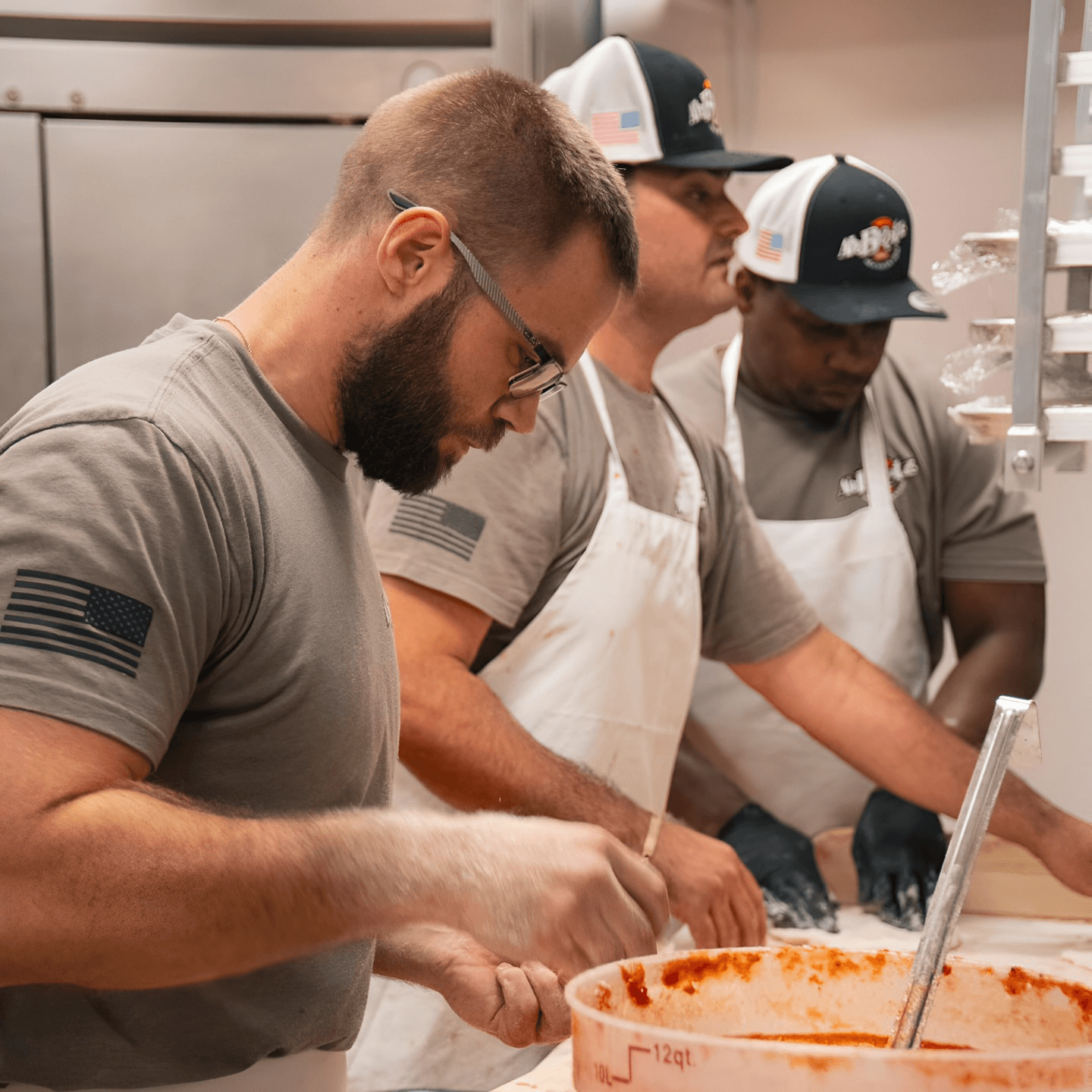 A Team Of Pizza Professionals