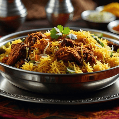 Goat/Lamb Biryani.