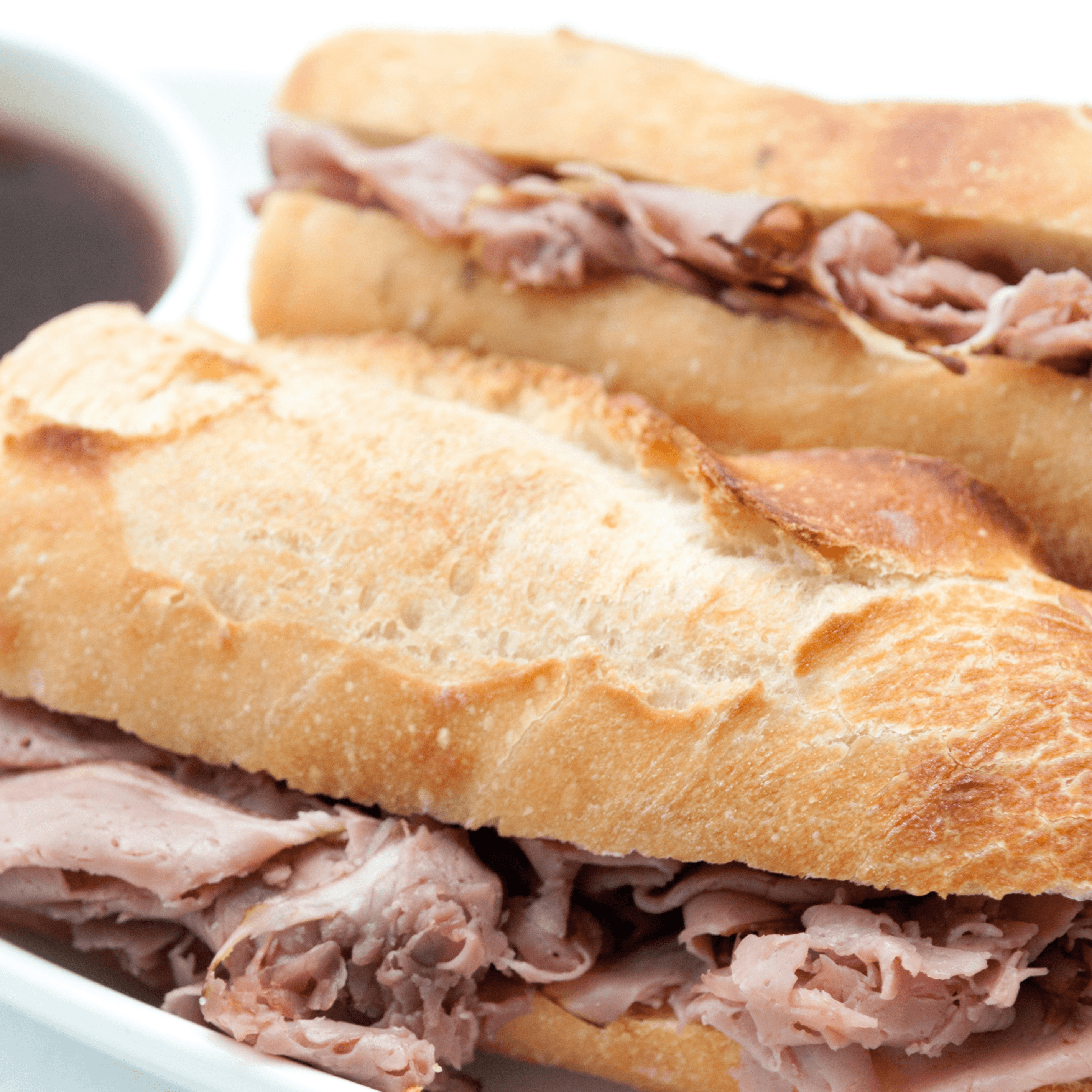 French Dip Sandwich.