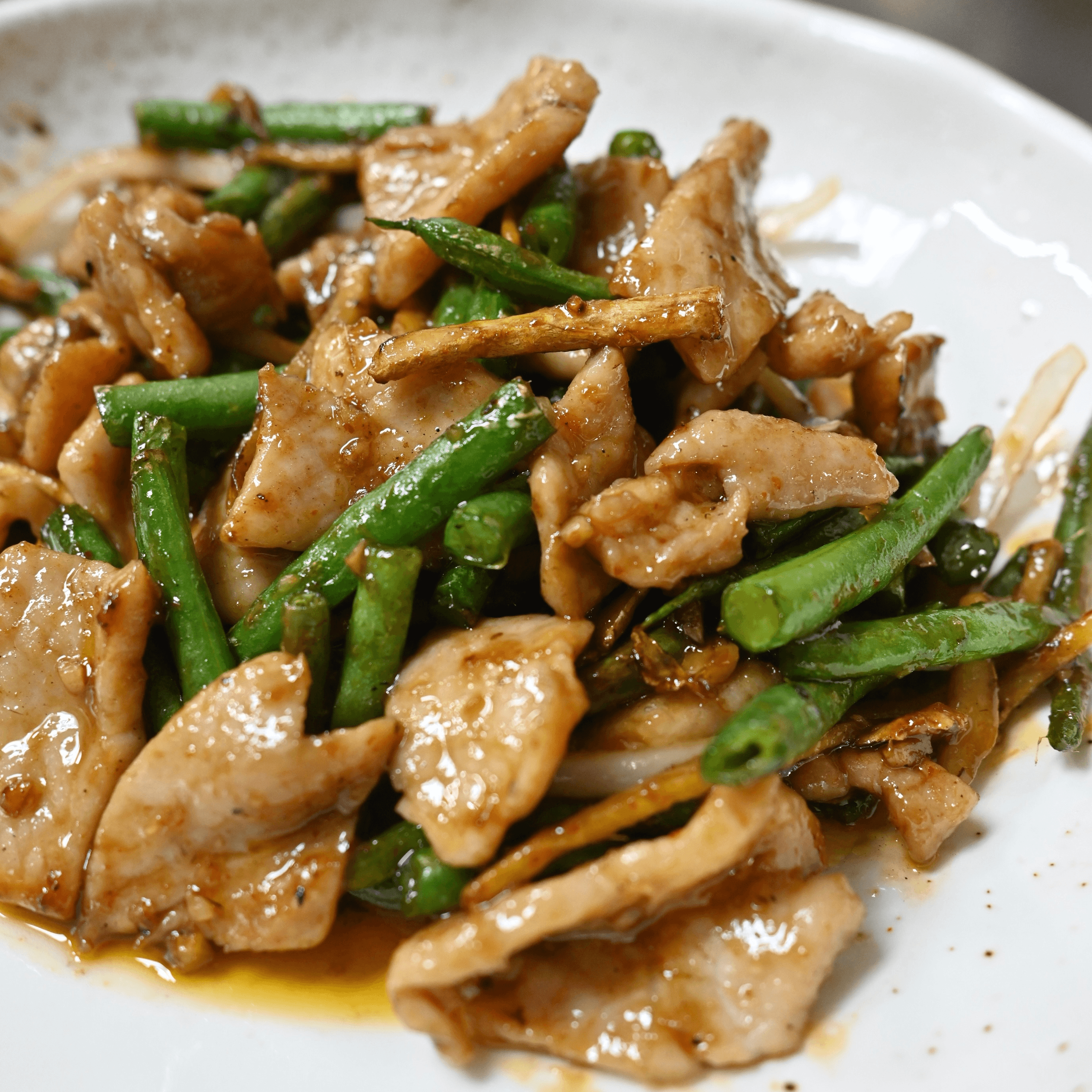 Prik khing pork 🌶️🌶️.