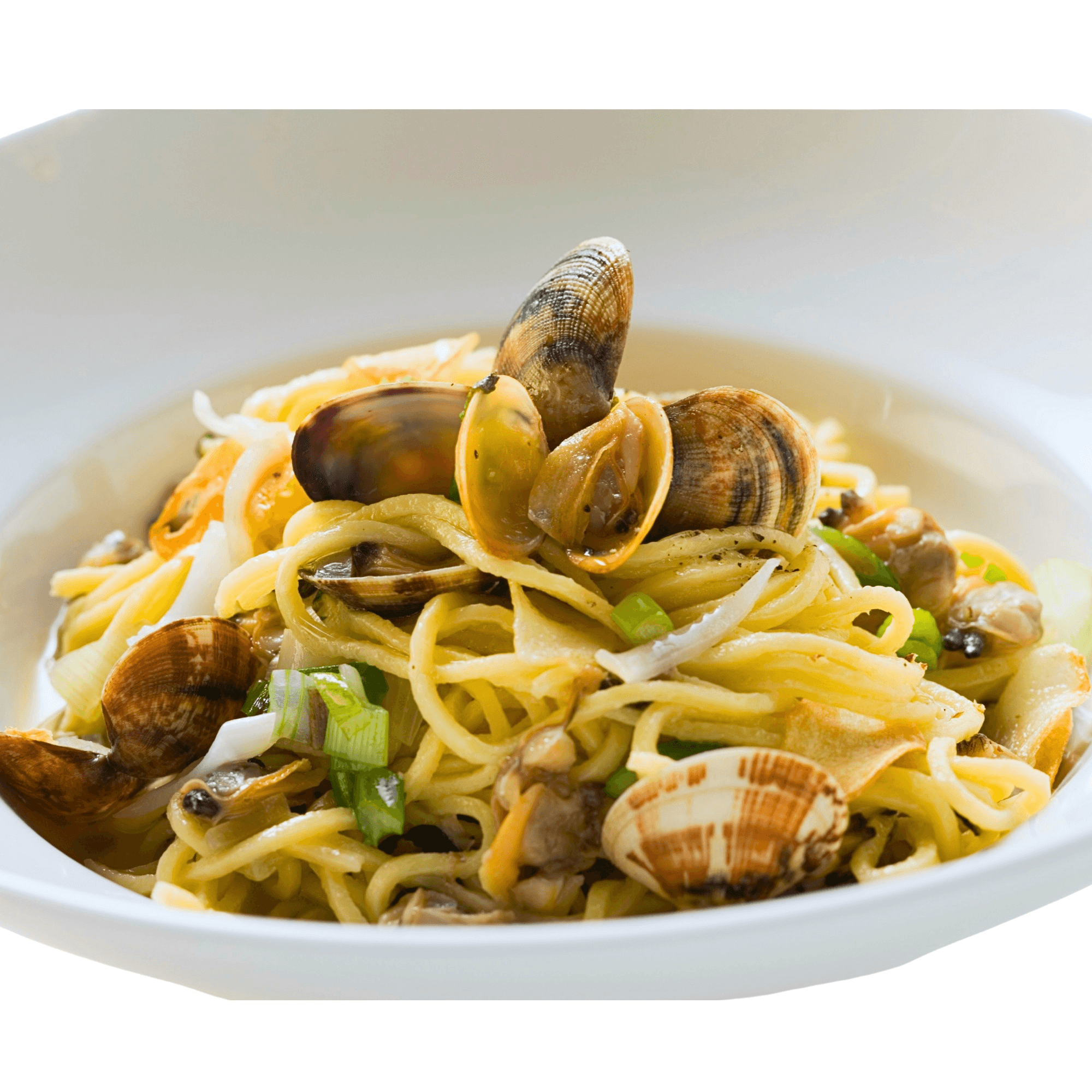 Linguine with White Clam Sauce.