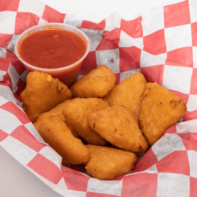 Mac And Cheese Wedges.