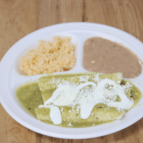 Enchiladas Verdes (Poblanitas)