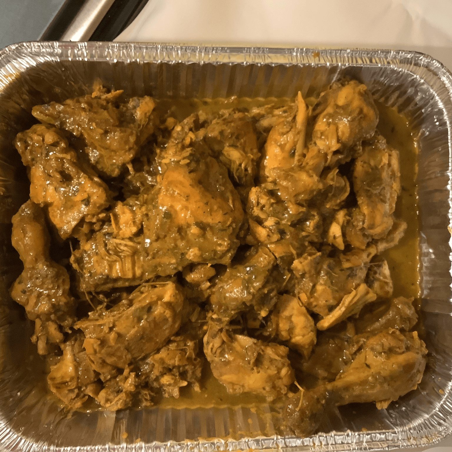 Curry Chicken Meat-Plate(catering).