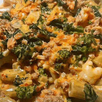 Rigatoni Calabrese.
