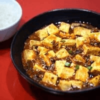 Mapo Tofu Dinner.