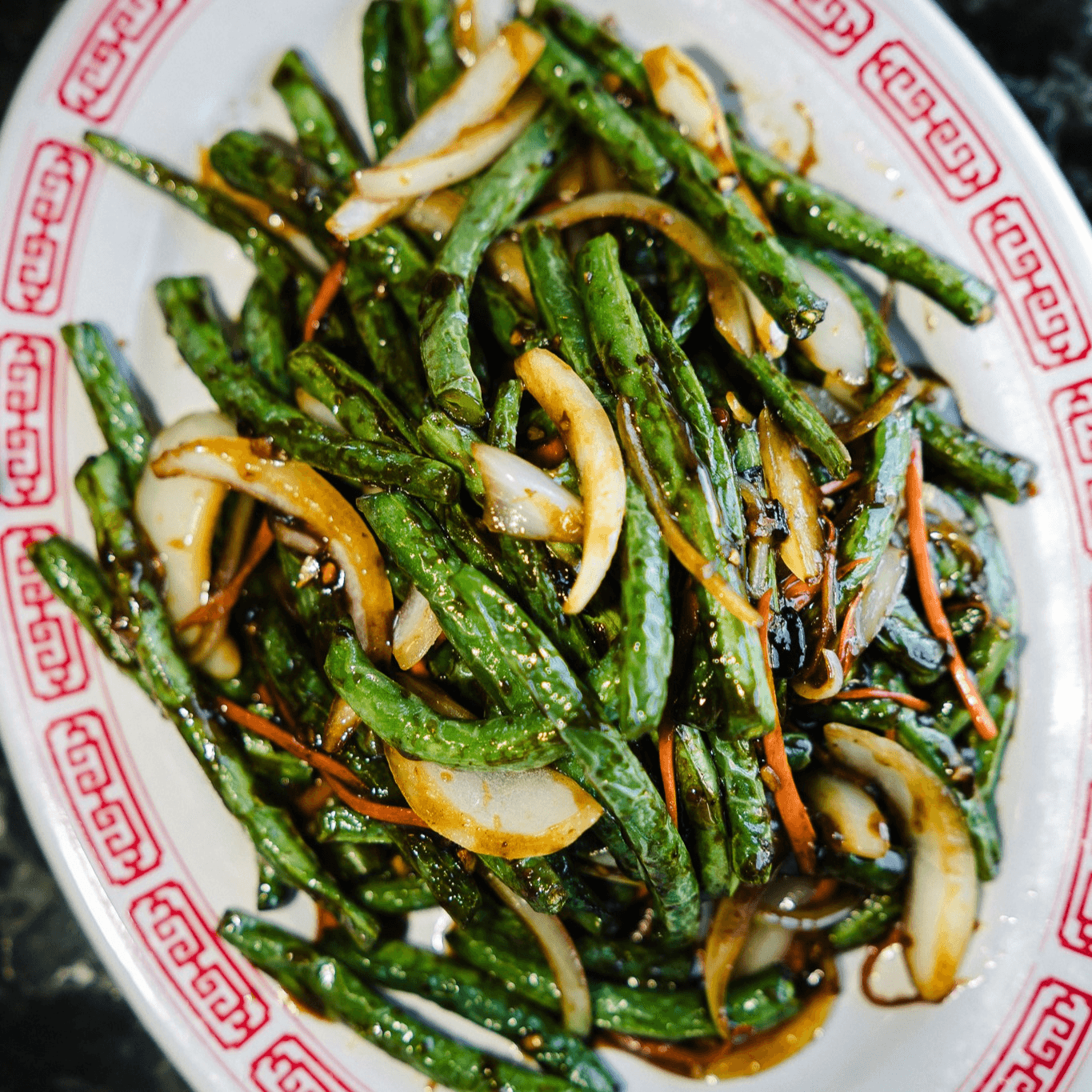 Garlic Green Beans.