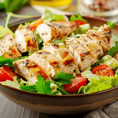 Diho BBQ Chicken Salad.