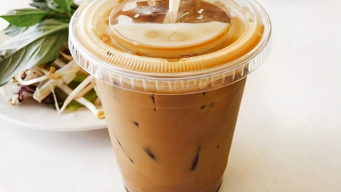 Coconut Milk Vietnamese Coffee.