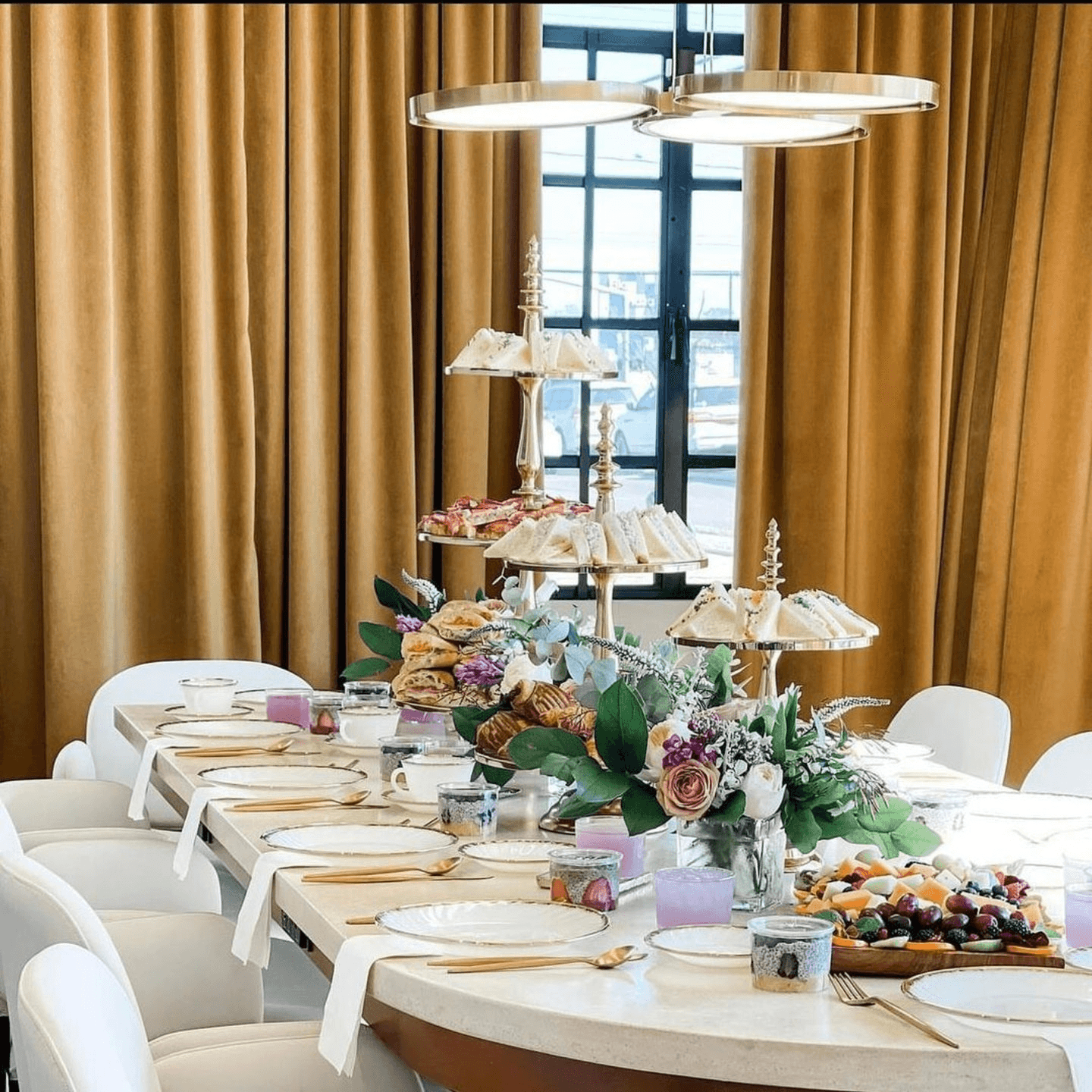 A Private Space for Meetings and Gatherings