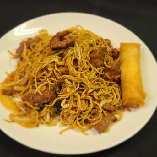 Beef Lo Mein.