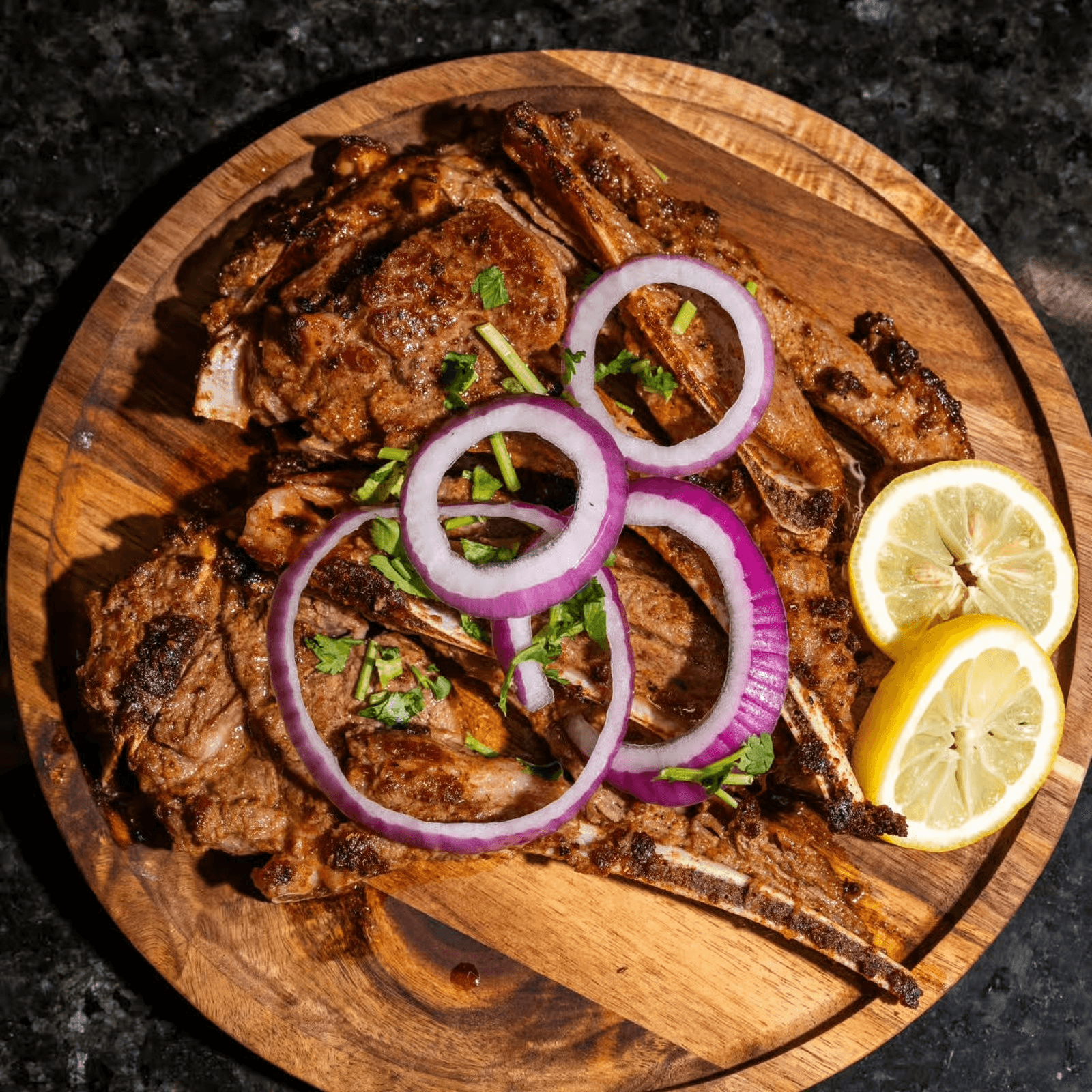 Lemon Lamb Chops.