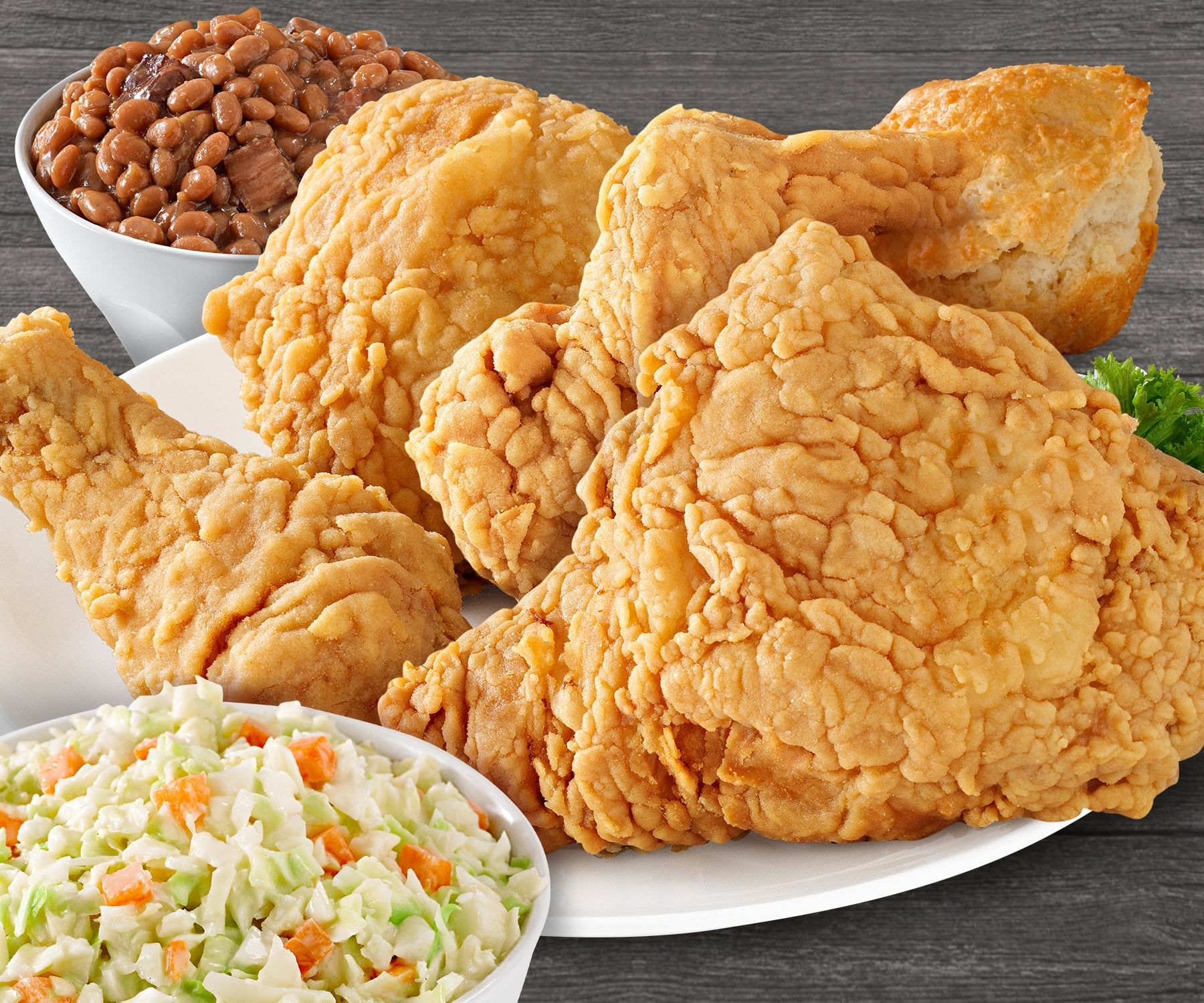 Chicken and /or Jumbo Tenders.