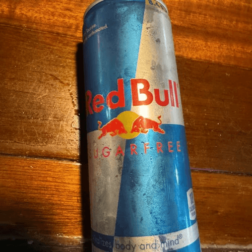 Red Bull Sugar Free.