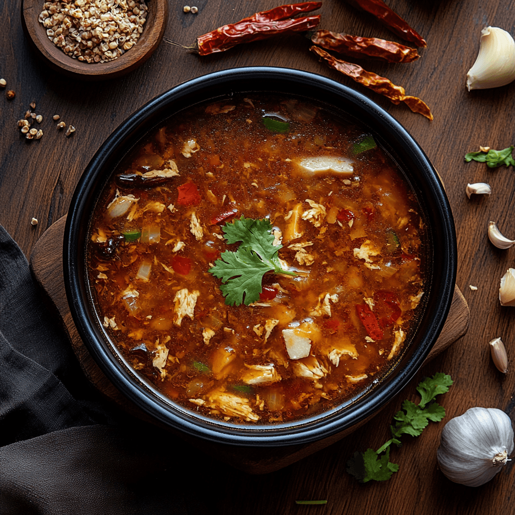 Hot & Sour Soup.