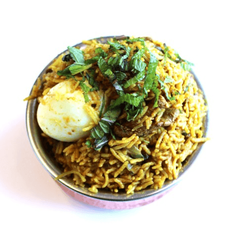 Shrimp Pan Fry Biryani.