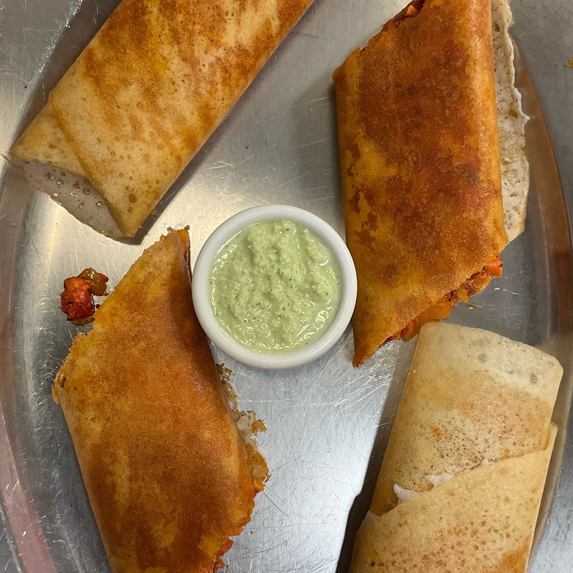 Chicken Tikka Dosa.
