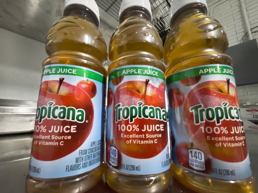 Tropicana 100% Apple Juice (10 Oz).