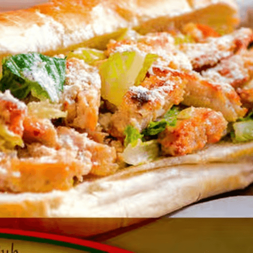 Chicken Caesar Submarine.