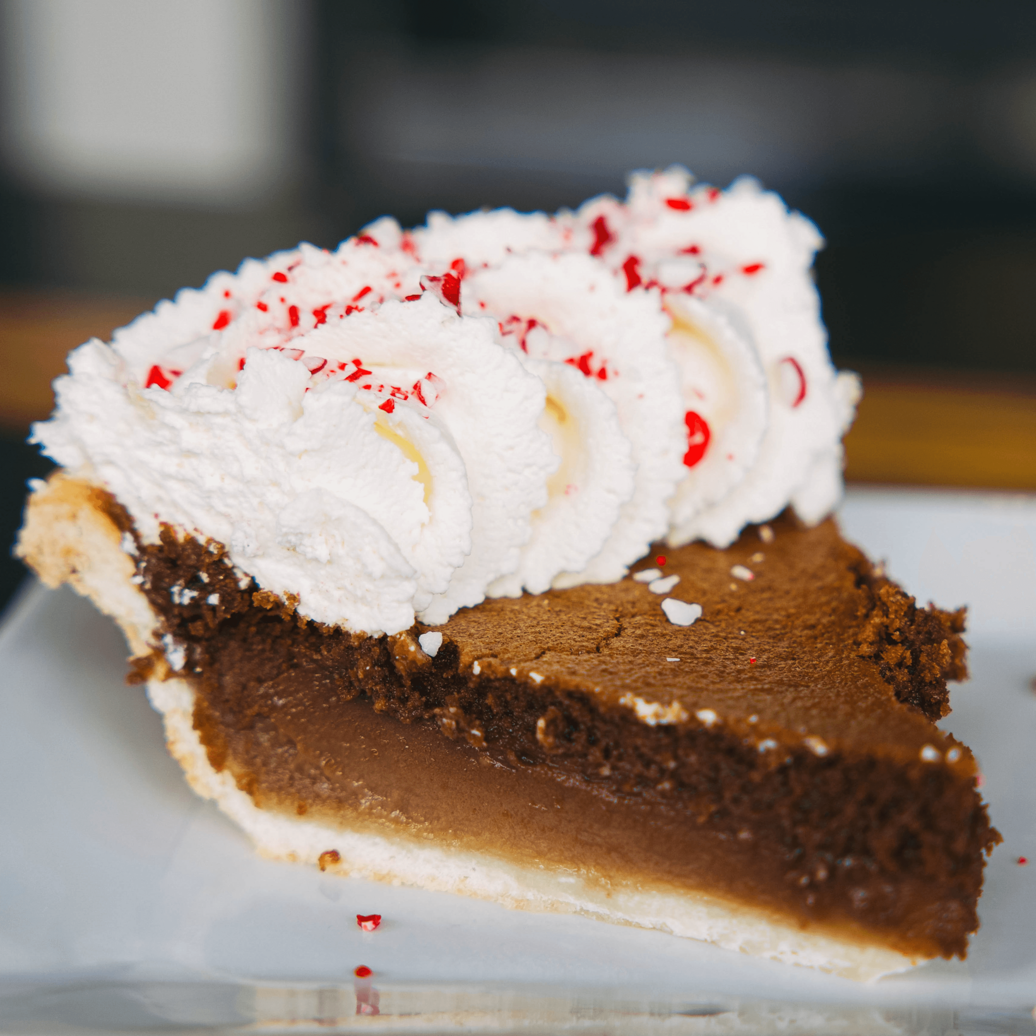 Chocolate Peppermint Pie - Slice - Slice (Available until 12/31).