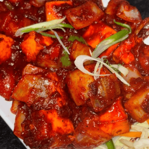Chilly Paneer(vegetarian).