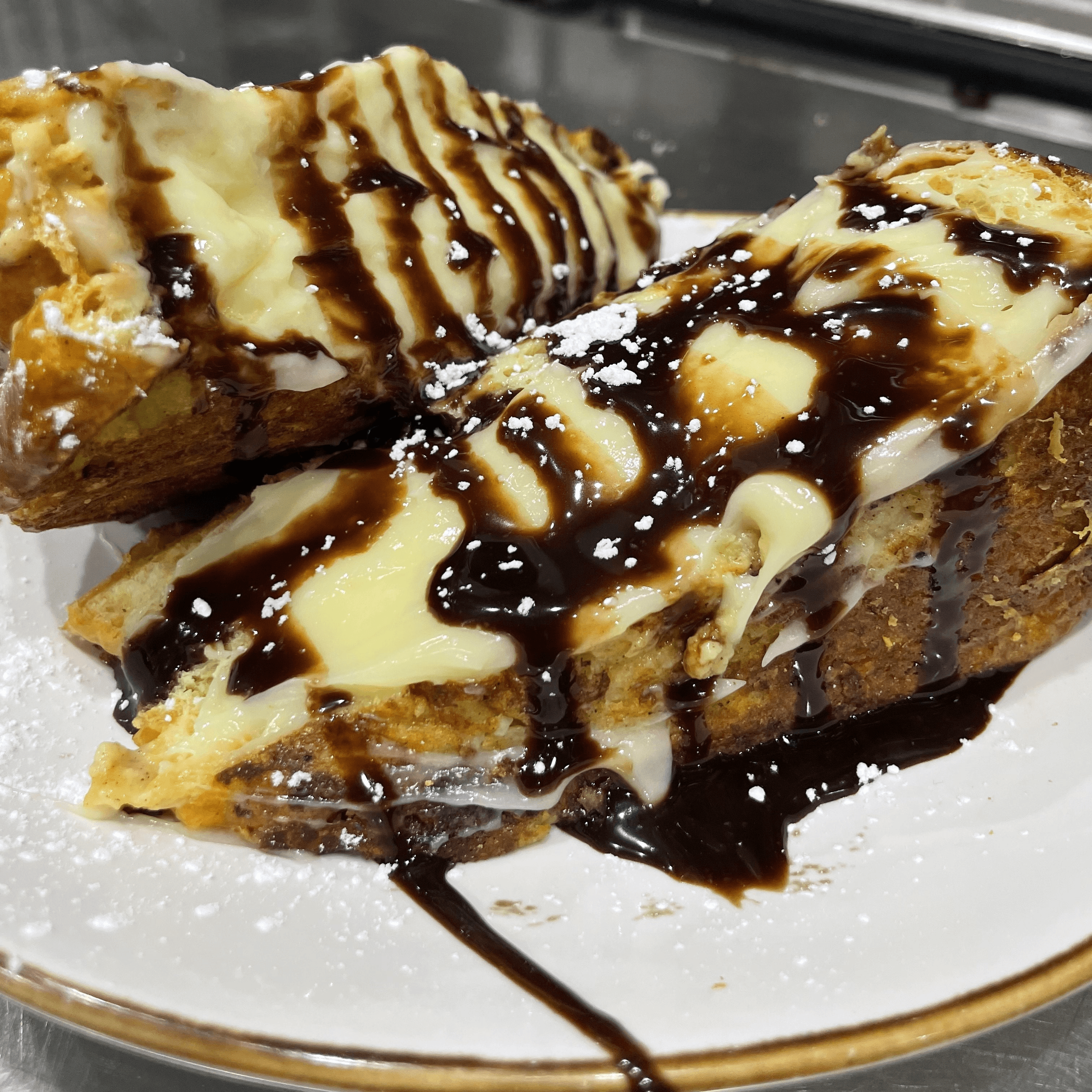 French Toast Eclair.