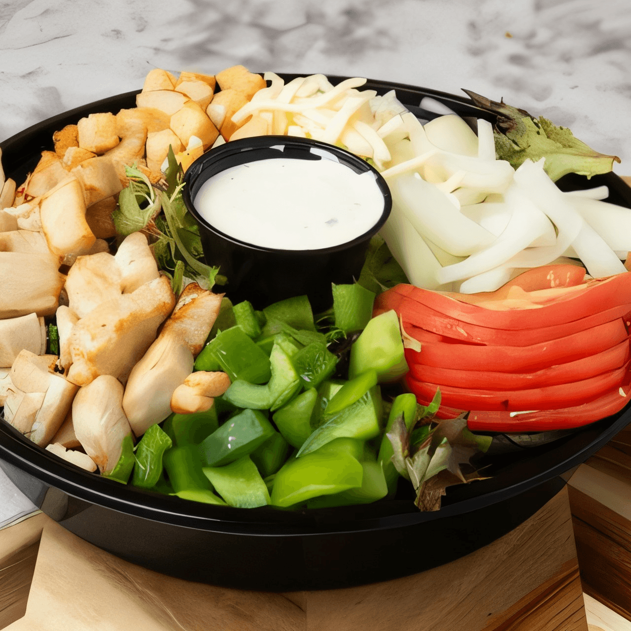 Grilled Chicken Salad.