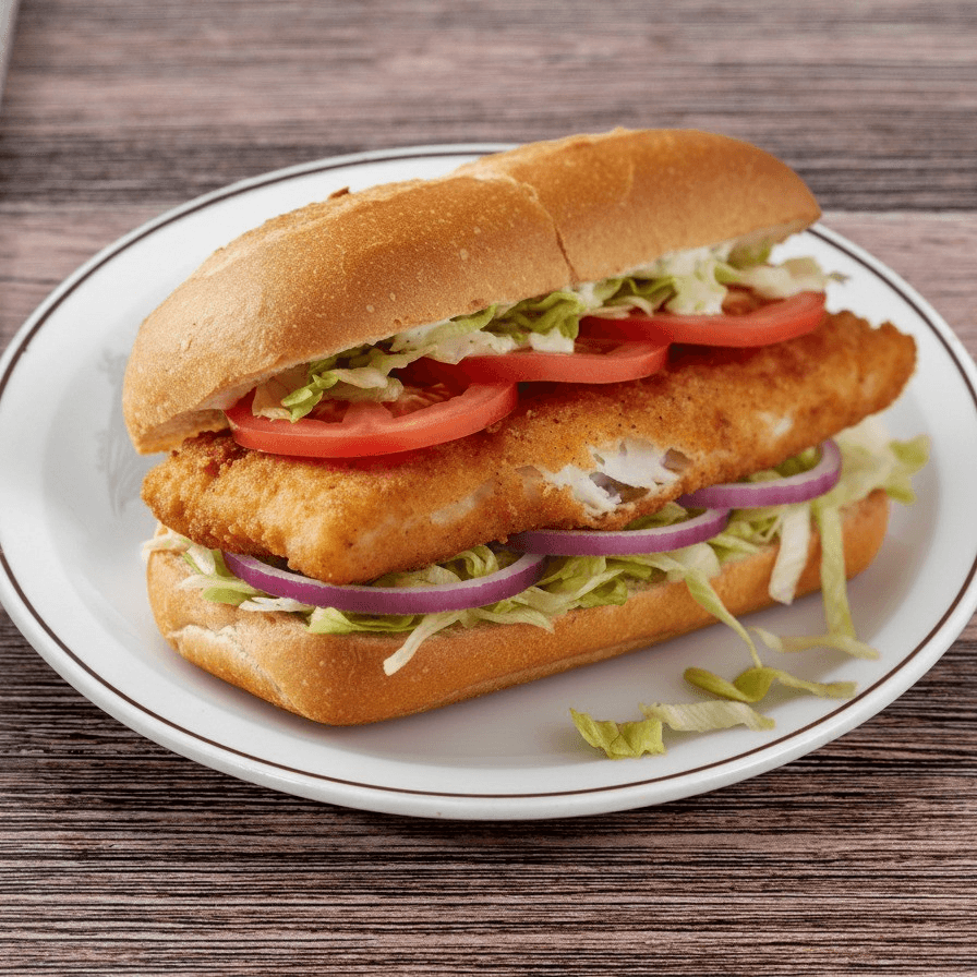 Fish Flounder Sub.