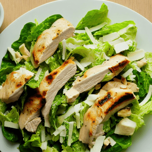 Chicken Caesar Salad.