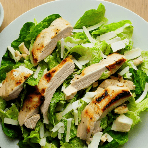 Chicken Caesar Salad.
