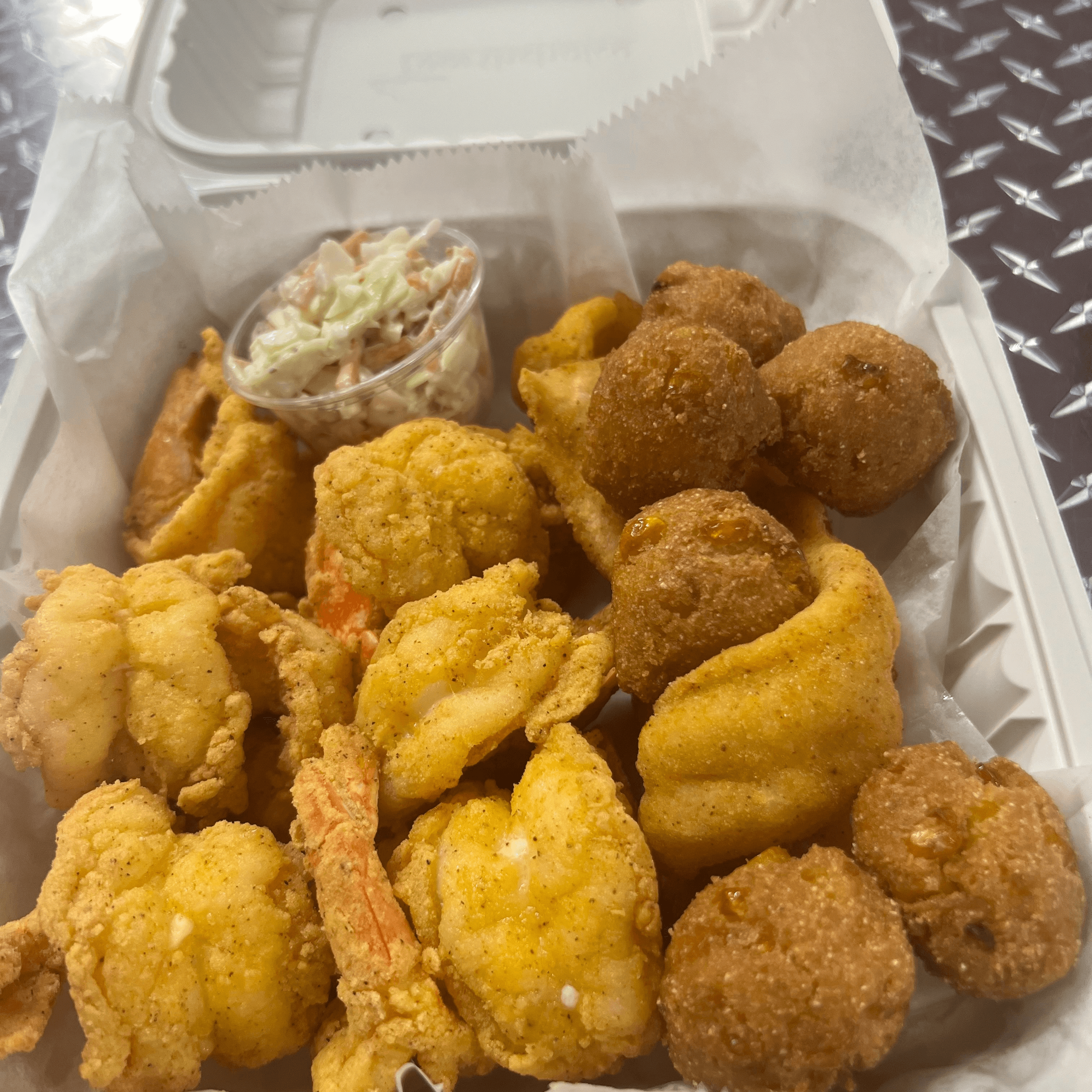Fried Shrimp Platter.
