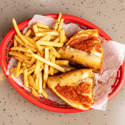 Small Cheesesteak Combo.